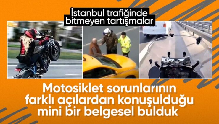 İstanbul trafiğinin bitmeyen tartışması: Motosikletliler mi haklı otomobil sürücüleri mi?